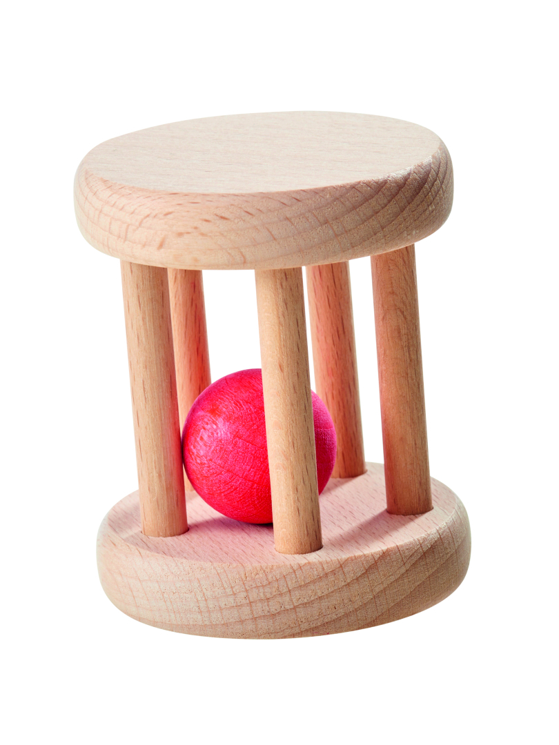 Nic Toys - Sonaglino con pallina di legno bio